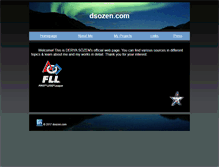Tablet Screenshot of dsozen.com